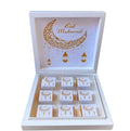 Boîte chocolats Eid personnalisée — cadeau islamique raffiné | CréaBySana