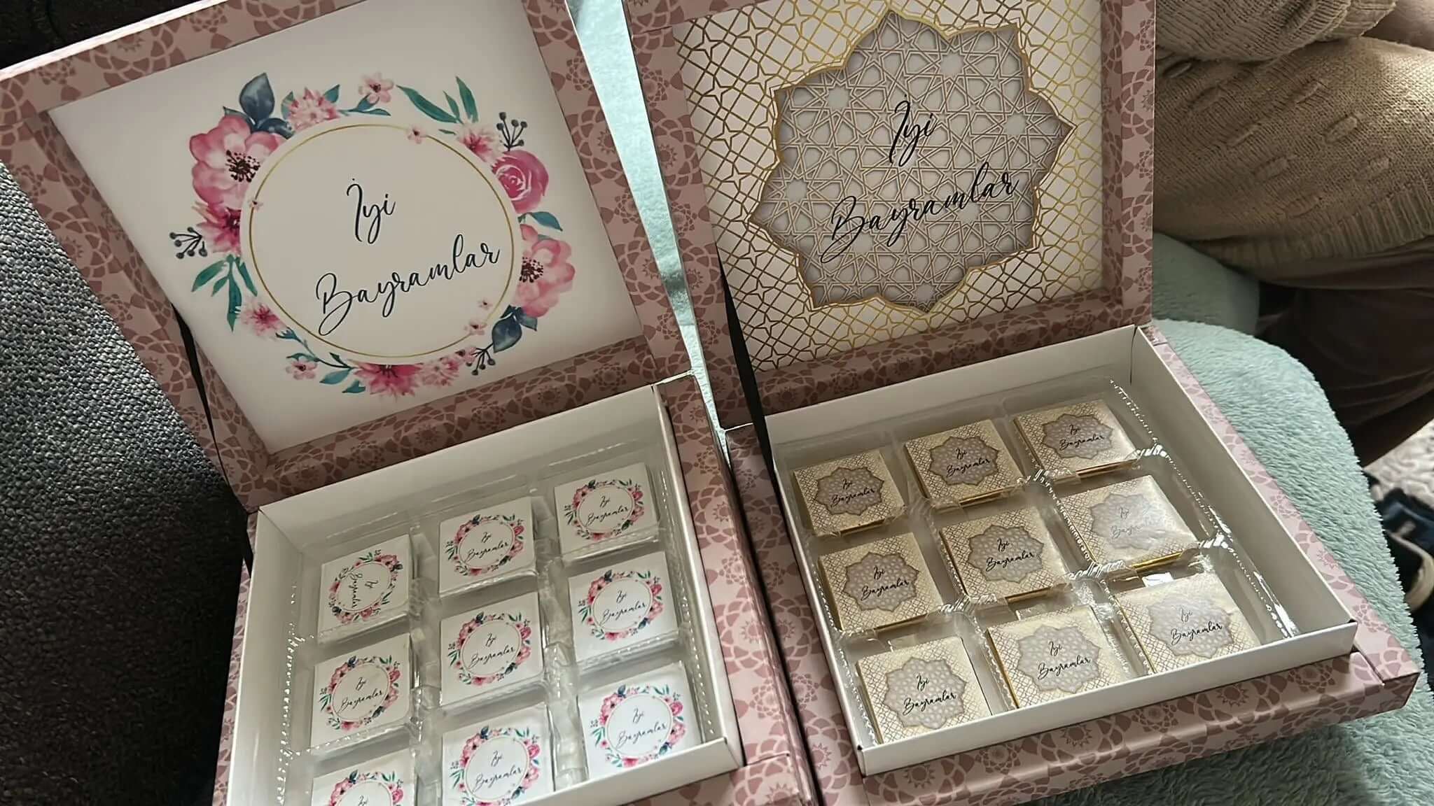 Coffret chocolat Eid personnalisé — cadeau Ramadan fin | CréaBySana