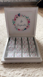 Boîte chocolats Aïd — cadeau personnalisé élégant | Créa By Sana