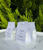 Bougie mariage personnalisée invité — lot souvenir chic | CréaBySana