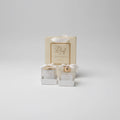 Bougie ambiance parfum vanille personnalisée — cadeau invité mariage | CréaBySana