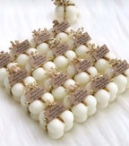 Bougies mariage personnalisées lot 100 pièces — cire de soja | CréaBySana