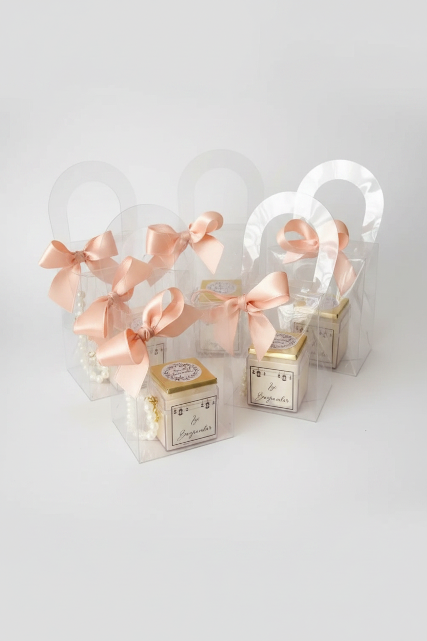 Coffret Eid personnalisé — bougie artisanale chocolat chapelet | CréaBySana