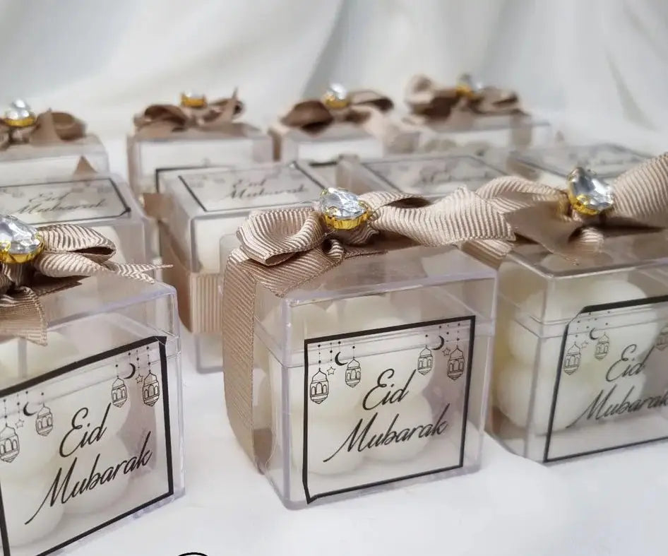 Bougie personnalisée Aïd Maman — cadeau Eid Moubarak artisanal | CréaBySana