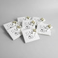 Carré chocolat personnalisé mariage baptême — cadeau invité | CréaBySana