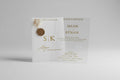 Carte invitation Carla personnalisée — lot 100 pièces mariage | CréaBySana