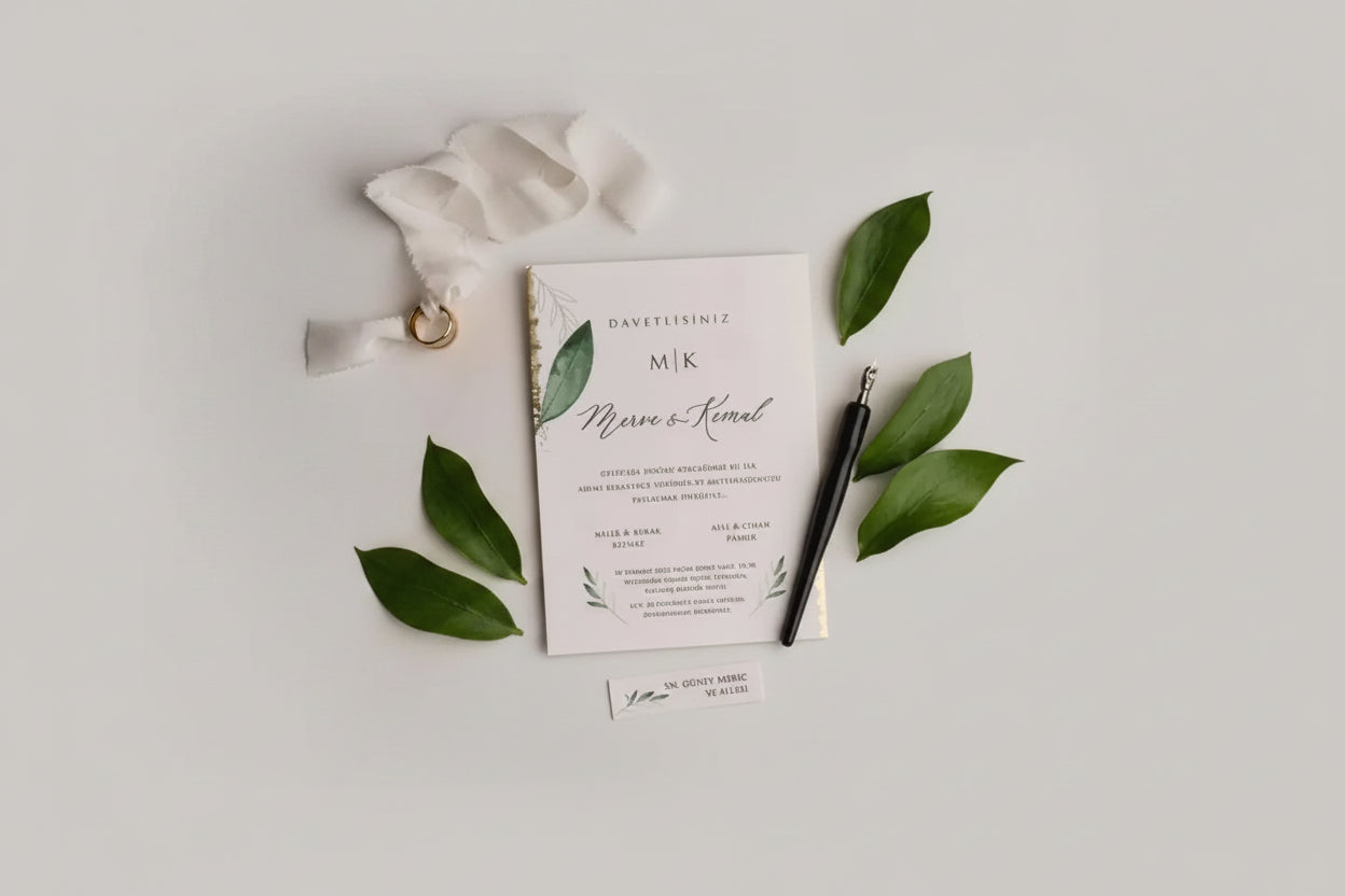 Faire-part personnalisé mariage — lot 100 pièces minimum | CréaBySana