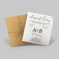 Carte invitation mariage événement personnalisée — lot 100 pièces | CréaBySana
