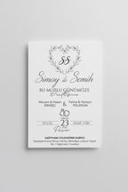 Invitation premium personnalisée mariage — design raffiné | CréaBySana