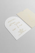 Carte invitation Zara personnalisée — lot 50 pièces mariage | CréaBySana