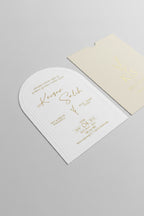 Carte invitation Zara personnalisée — lot 50 pièces mariage | CréaBySana