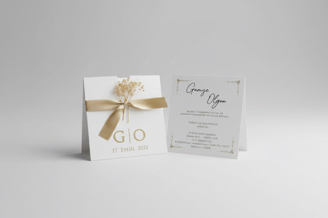 Invitation personnalisée Zola mariage — lot élégant | CréaBySana