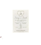 Invitation mariage premium personnalisée — design chic | CréaBySana