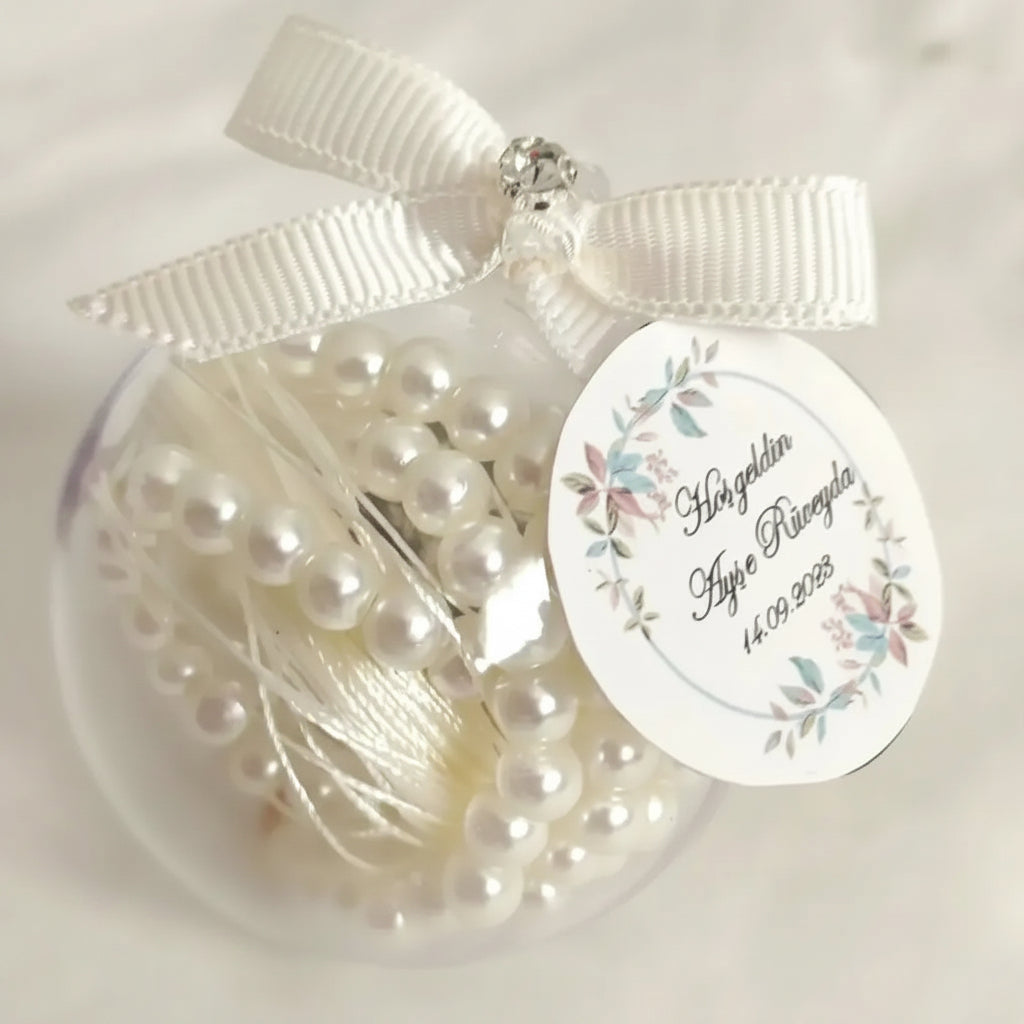 Chapelet islamique avec boîte — cadeau mariage musulman | CréaBySana