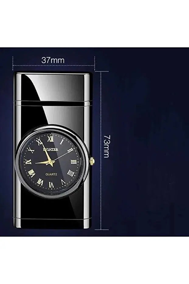 Clipper briquet personnalisé montre — cadeau original luxe | CréaBySana