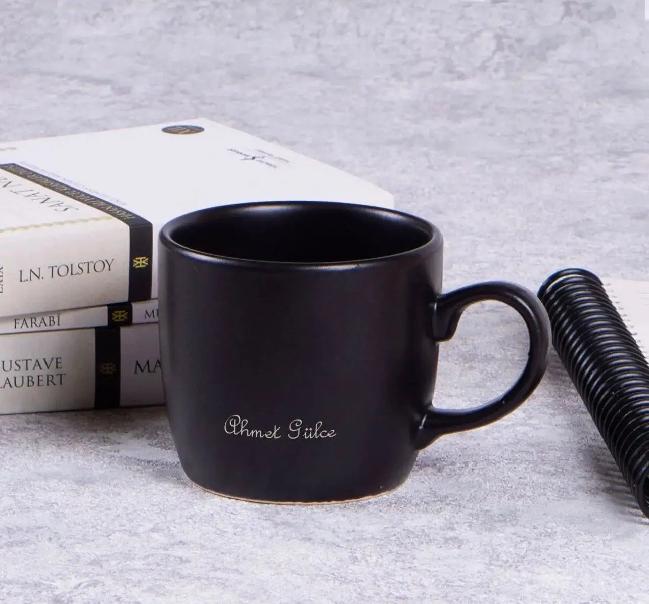 Cadeau Saint-Valentin personnalisé coffret — mug stylo carnet | CréaBySana