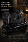 Coffret élégance mug thermos carnet stylo gravé — cadeau | Créa By Sana