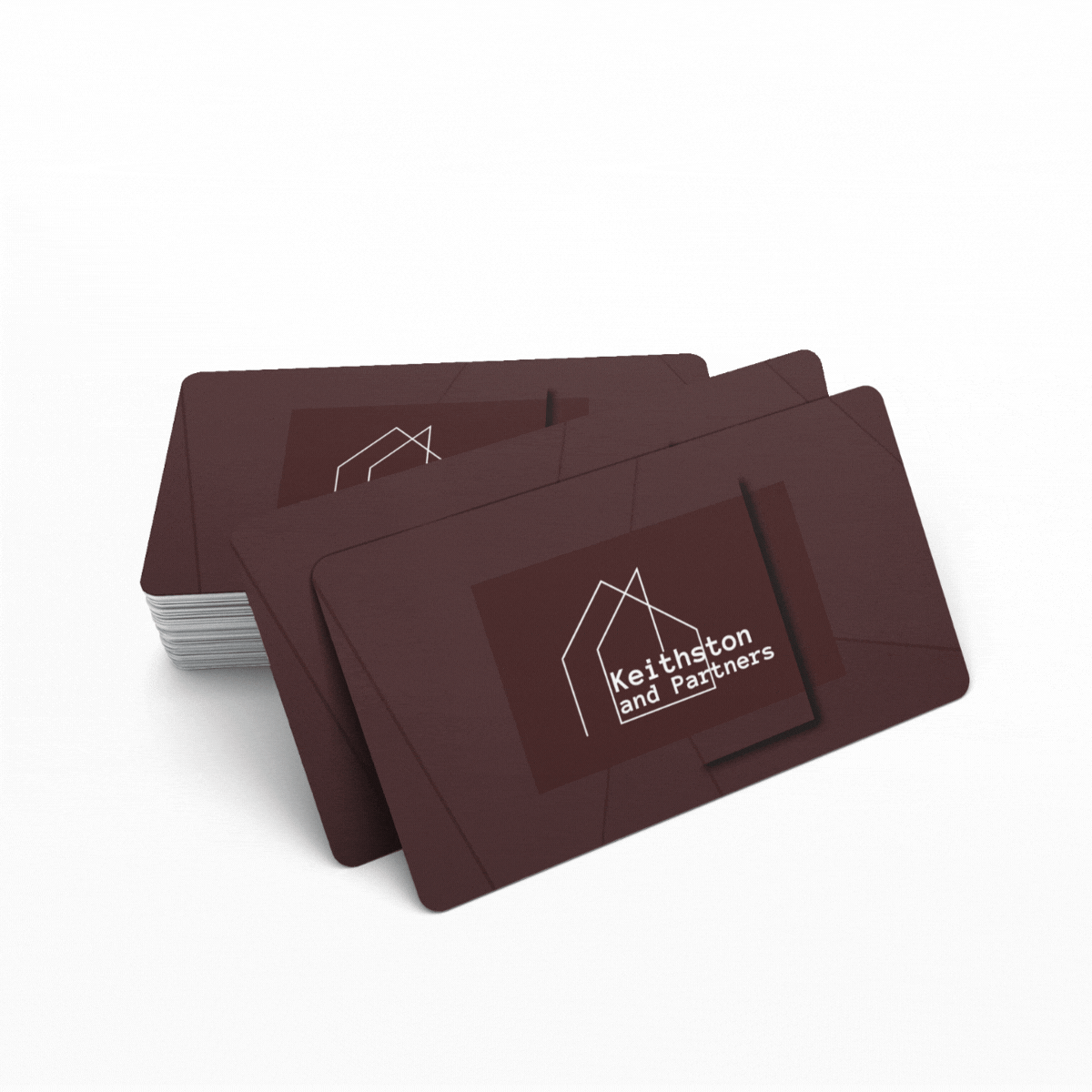 Carte de visite professionnelle design sur mesure — impression premium | CréaBySana