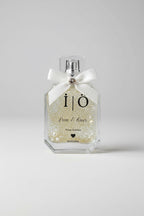 Fiole eau de cologne mariage personnalisée — étiquette prénoms | CréaBySana