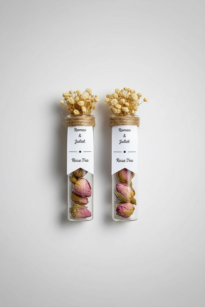 Petite fiole verre créations événements — cadeau invité | CréaBySana