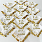 Mouchoir Halay brodé mariage oriental — accessoire danse | Créa By Sana