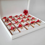 Boîte de chocolats personnalisée prénoms et date mariage | CréaBySana