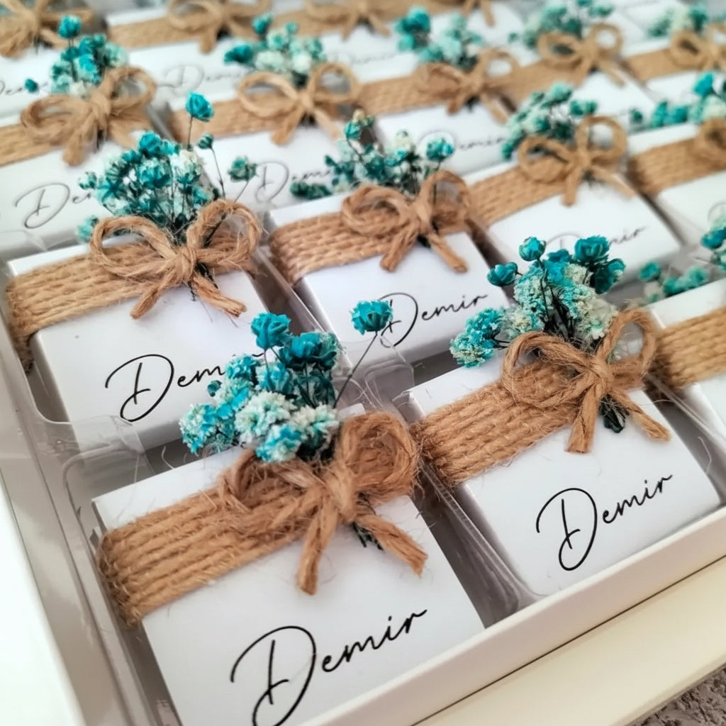 Chocolats mariage personnalisés — coffret cadeau invité | Créa By Sana