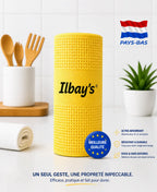 Ilbay’s chiffon microfibre — lot nettoyage polyvalent | CréaBySana