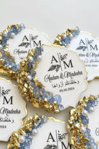 Magnet à perle personnalisé — souvenir invité mariage chic | CréaBySana