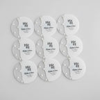 Magnet mariage floral personnalisé — lot souvenir invité | CréaBySana
