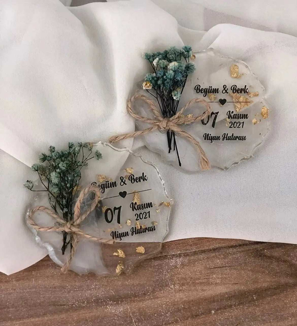 Magnet personnalisé mariage — décoration souvenir invité | Créa By Sana