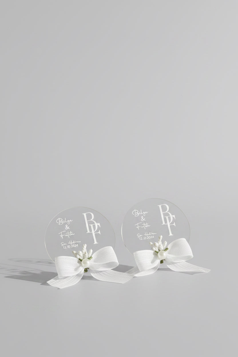 Magnet personnalisé mariage événements — souvenir aimanté | CréaBySana