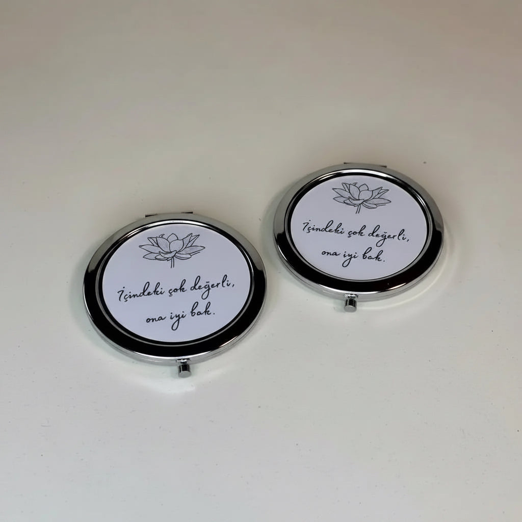 Miroir mariage personnalisé — cadeau invité tendance | Créa By Sana