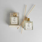 Parfum ambiance mariage bâtons rotin personnalisé — invité | CréaBySana