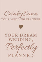 Wedding Planner digital 45 pages — guide complet mariage | Créa By Sana