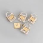 Porte-clés avec chocolat — cadeau invité mariage original | CréaBySana