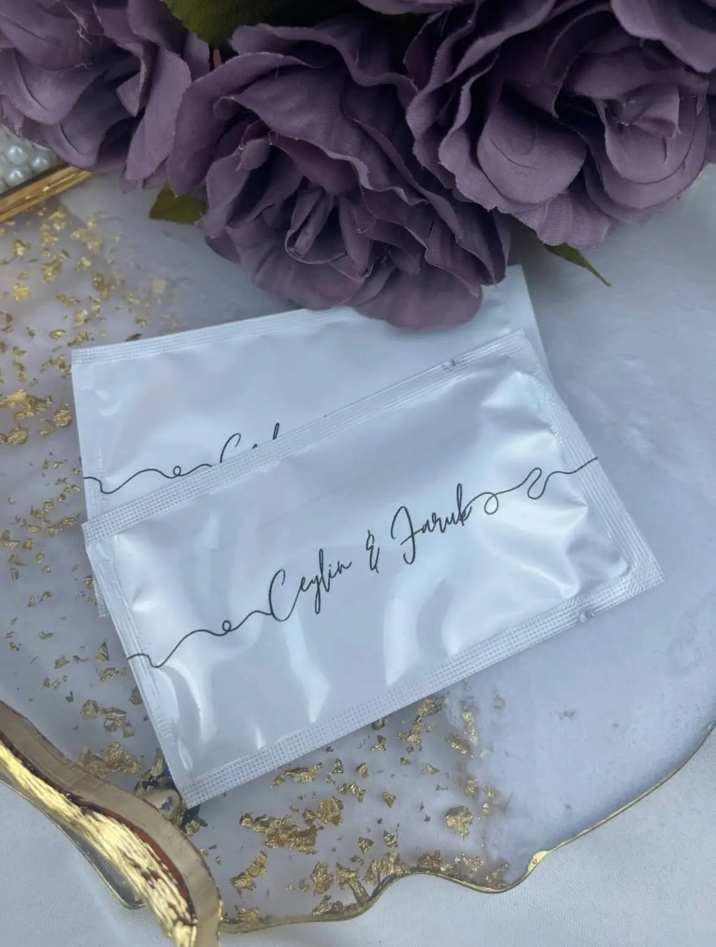 Lingette baptême personnalisée — cadeau invité cérémonie | CréaBySana