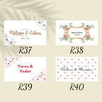 Lingette personnalisée mariage oriental — cadeau invité | Créa By Sana