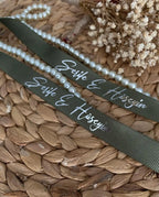 Ruban cérémonie handfasting — symbolique mariage personnalisé | Créa By Sana
