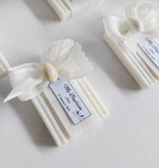 Savon personnalisé prénom mariage — cadeau invité élégant | CréaBySana