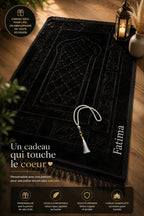 Tapis prière personnalisé — cadeau musulman mariage | Créa By Sana