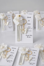Mini parfum personnalisé flacon 10ml cadeau invité mariage CréaBySana