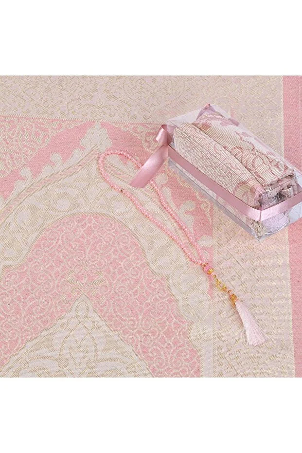 Tapis de prière uni pliable personnalisé — cadeau Ramadan Aïd Omra | CréaBySana